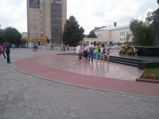 Лучани підтримали голодуючу 